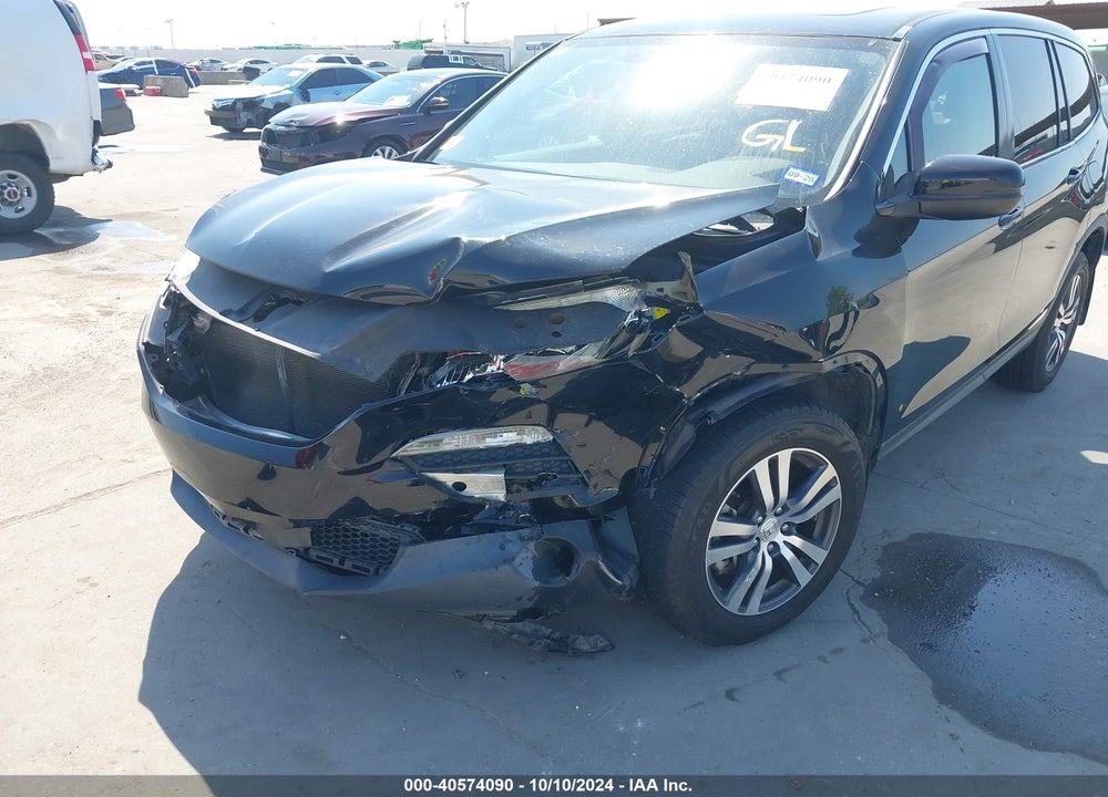 2017 HONDA PILOT EX-L VIN: 5FNYF5H55HB038710