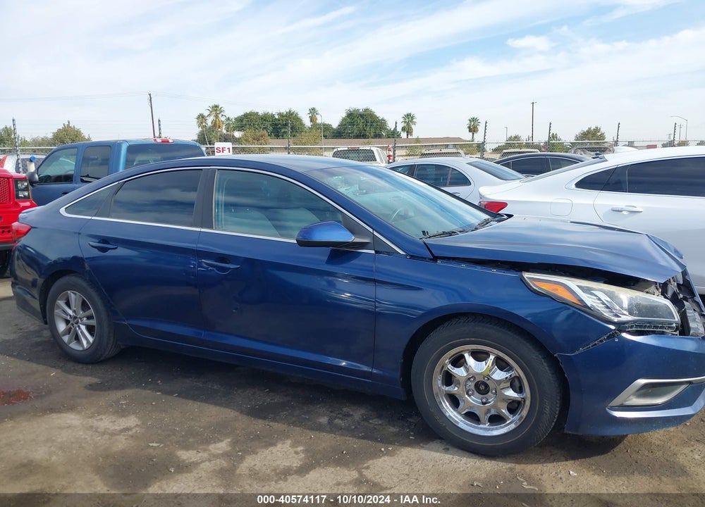 2017 HYUNDAI SONATA SE VIN: 5NPE24AF8HH565279