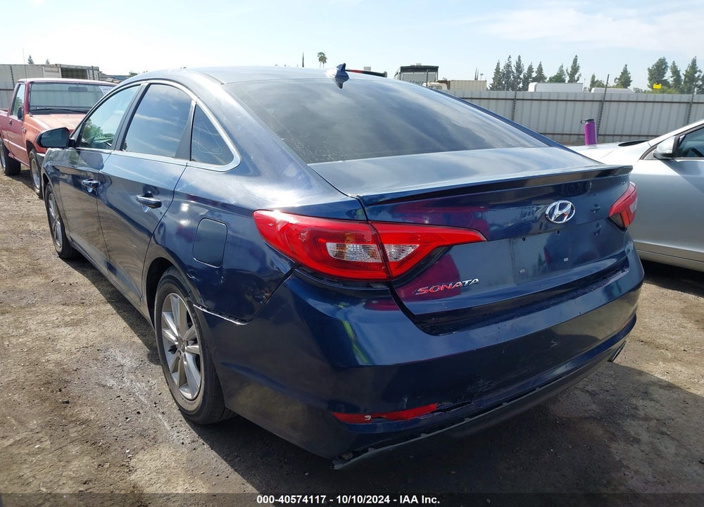 2017 HYUNDAI SONATA SE VIN: 5NPE24AF8HH565279