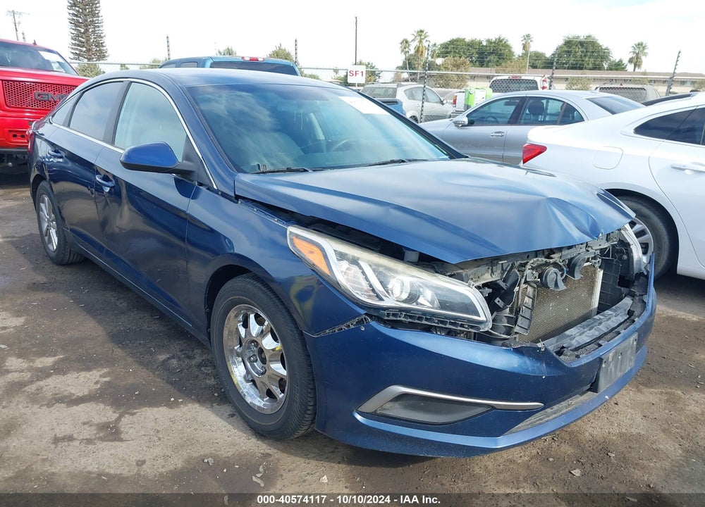 2017 HYUNDAI SONATA SE VIN: 5NPE24AF8HH565279