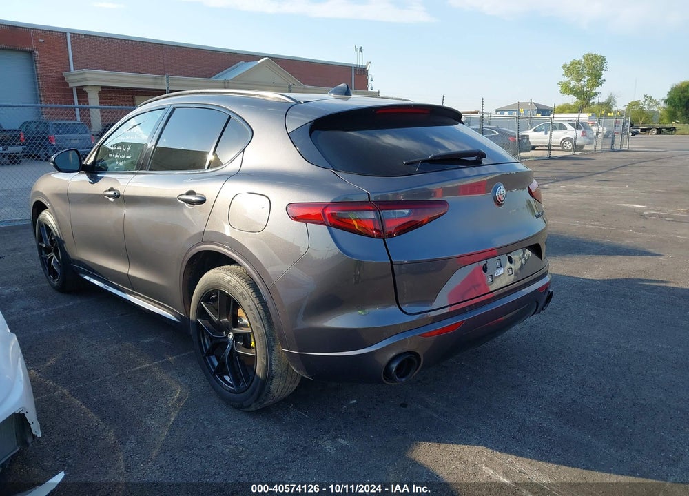 2020 ALFA ROMEO STELVIO SPORT RWD VIN: ZASPAJAN5L7C90864