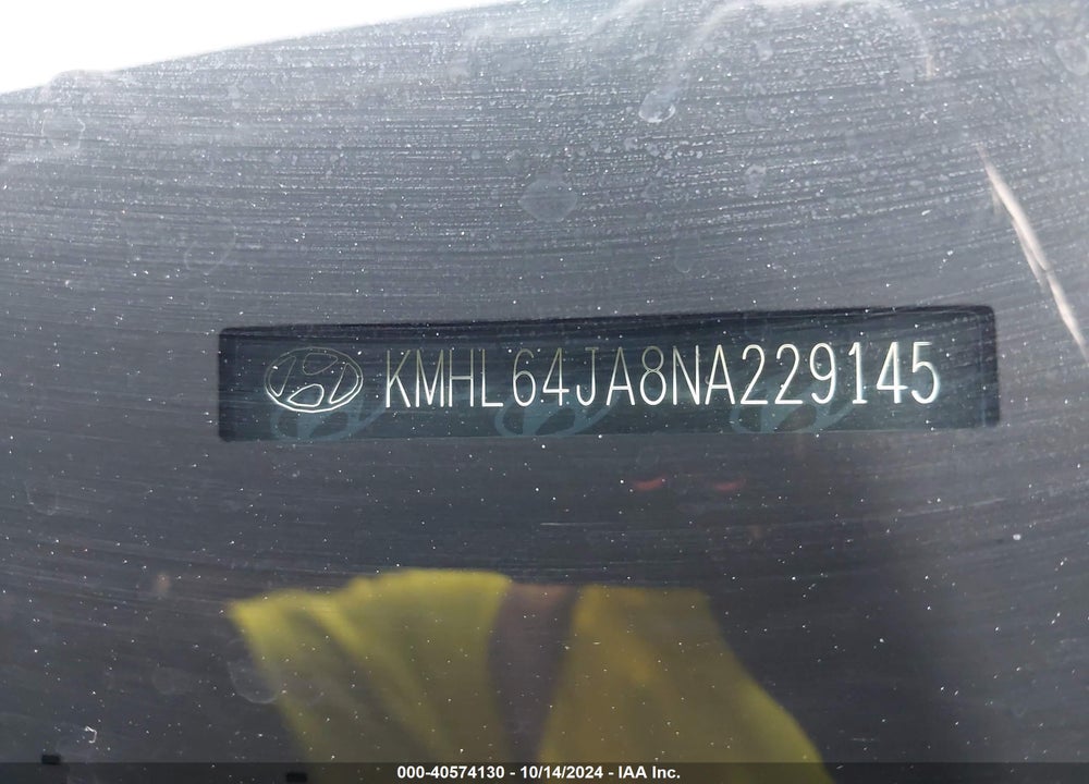 2022 HYUNDAI SONATA SEL VIN: KMHL64JA8NA229145
