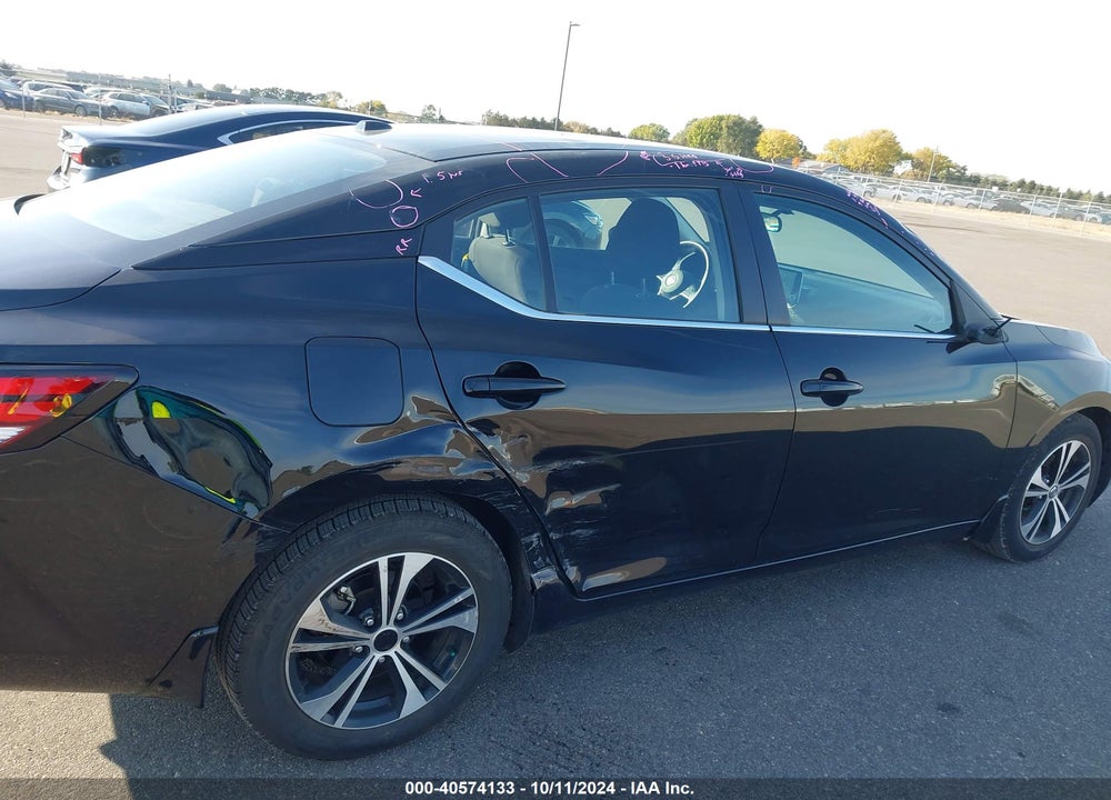 2022 NISSAN SENTRA SV XTRONIC CVT VIN: 3N1AB8CV1NY299440