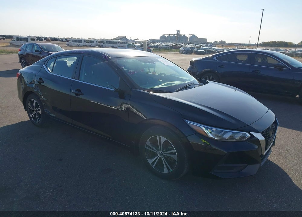 2022 NISSAN SENTRA SV XTRONIC CVT VIN: 3N1AB8CV1NY299440