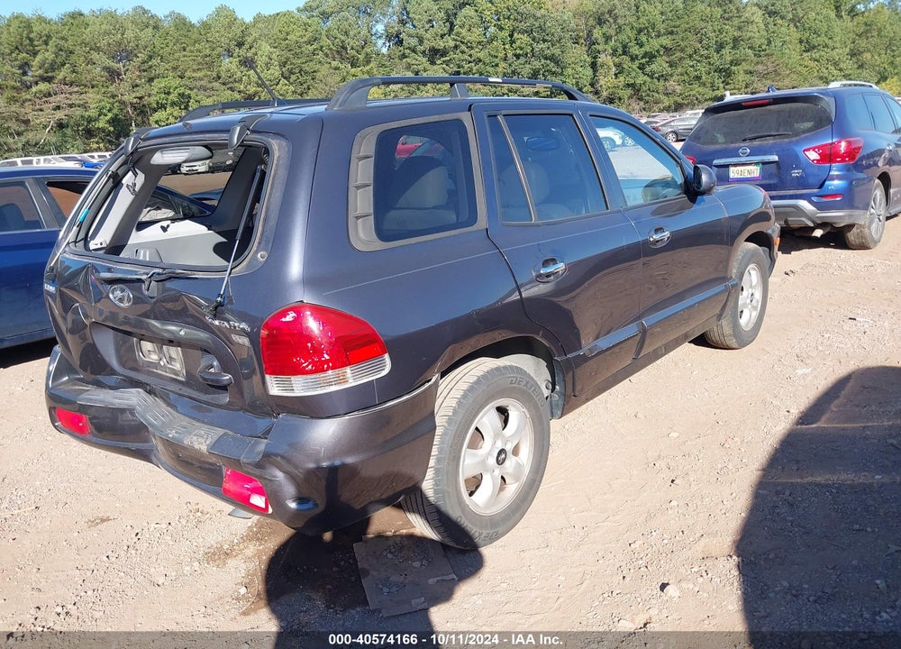 2005 HYUNDAI SANTA FE GLS/LX VIN: KM8SC13E55U877916