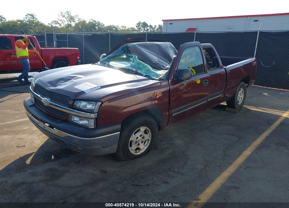 2003 CHEVROLET SILVERADO 1500 LS VIN: 1GCEK19V73E338216