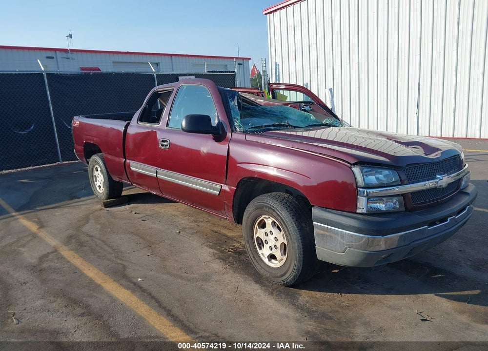 2003 CHEVROLET SILVERADO 1500 LS VIN: 1GCEK19V73E338216