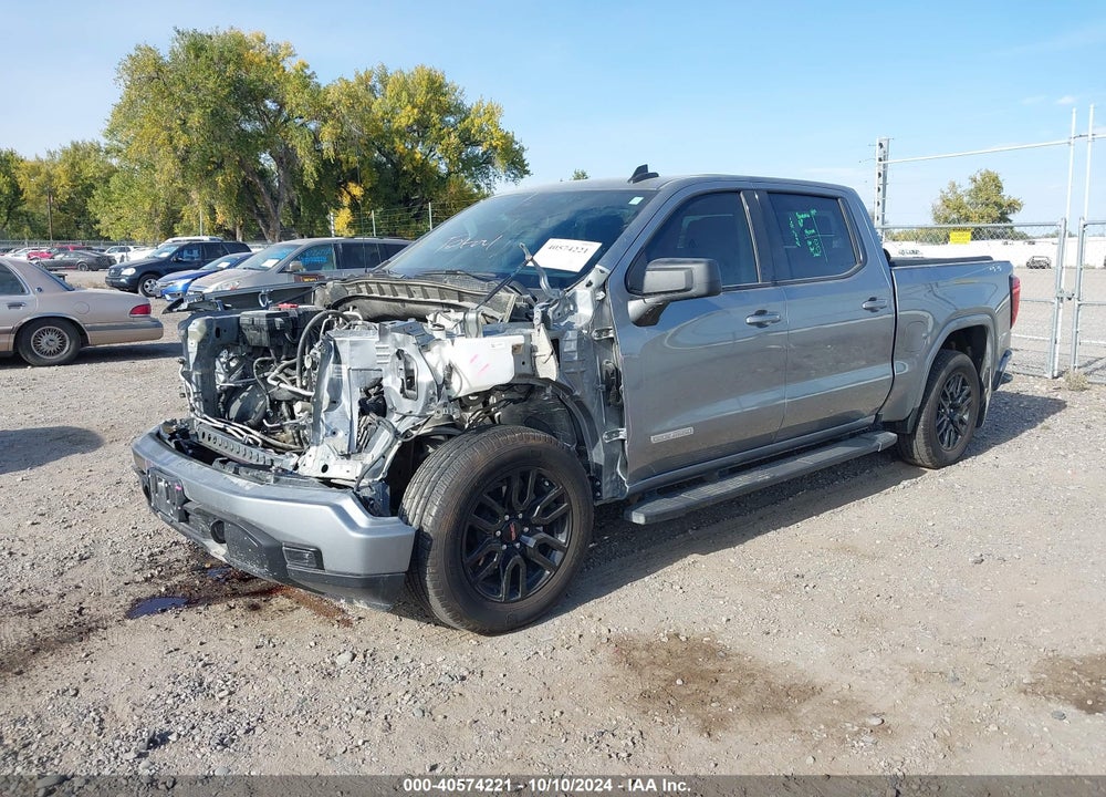 2024 GMC SIERRA 1500 4WD SHORT BOX ELEVATION WITH 3SB VIN: 1GTUUCED2RZ225760