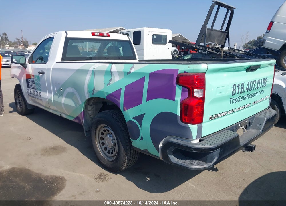 2019 CHEVROLET SILVERADO 1500 WORK TRUCK VIN: 3GCNWAEH0KG174965
