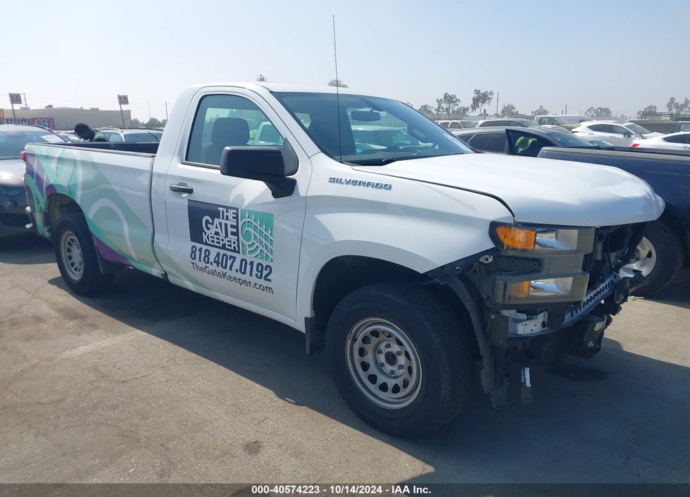 2019 CHEVROLET SILVERADO 1500 WORK TRUCK VIN: 3GCNWAEH0KG174965