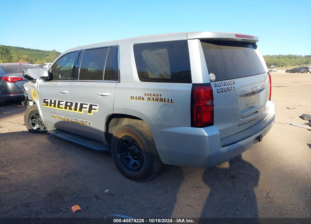2018 CHEVROLET TAHOE COMMERCIAL FLEET VIN: 1GNLCDEC9JR206811