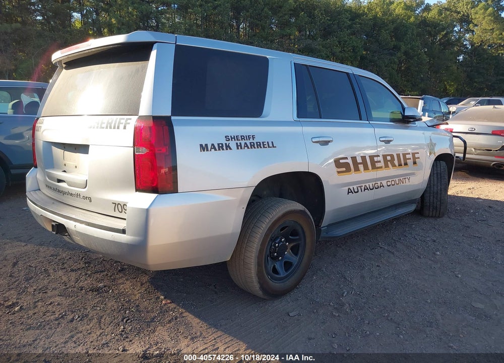 2018 CHEVROLET TAHOE COMMERCIAL FLEET VIN: 1GNLCDEC9JR206811