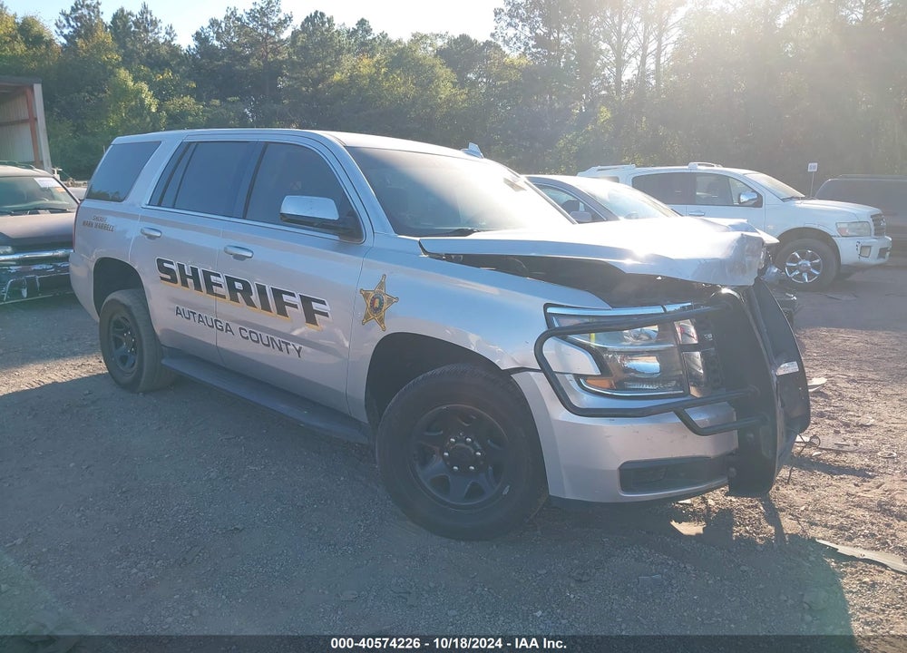 2018 CHEVROLET TAHOE COMMERCIAL FLEET VIN: 1GNLCDEC9JR206811
