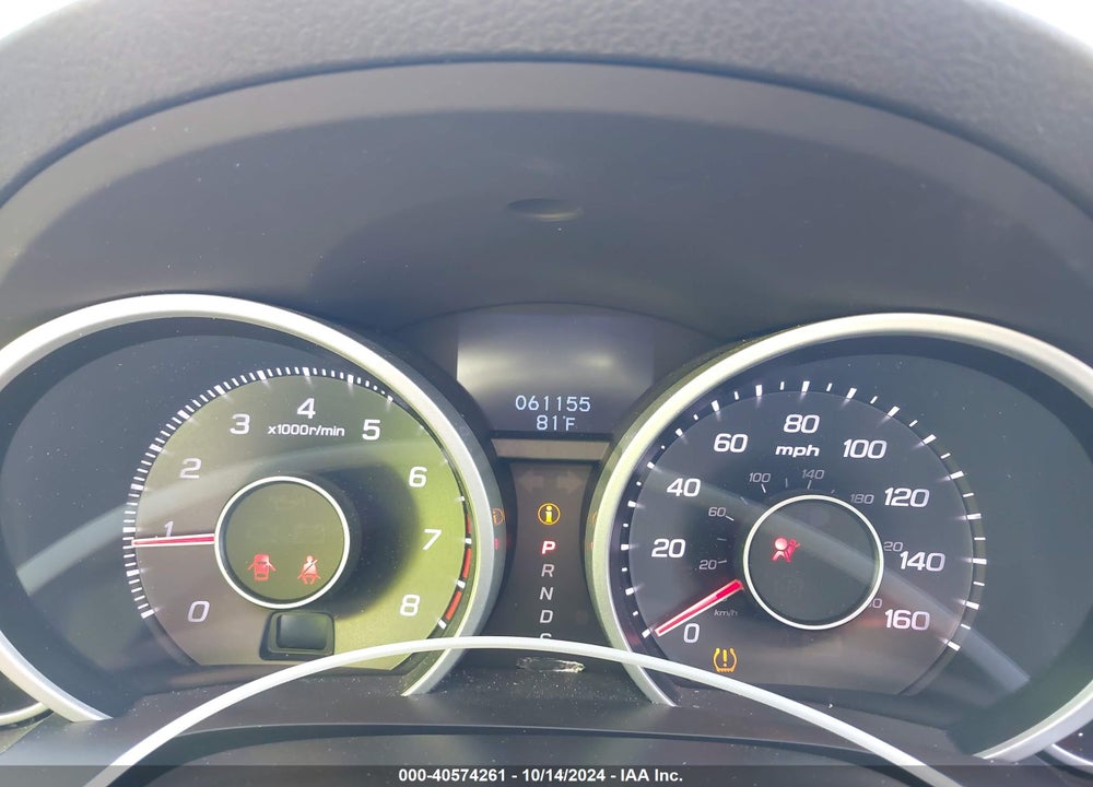 2011 ACURA TL 3.5 VIN: 19UUA8F21BA000903