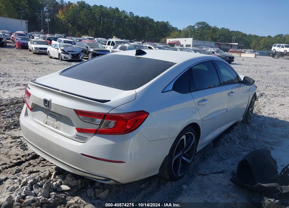 2022 HONDA ACCORD HYBRID SPORT VIN: 1HGCV3F20NA038193