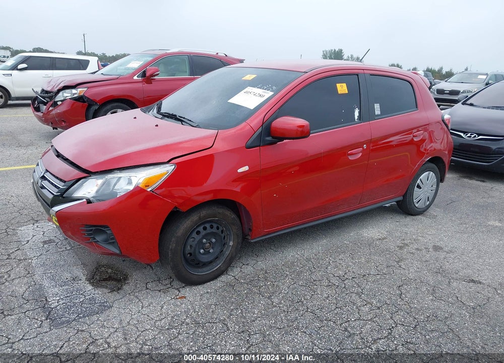 2022 MITSUBISHI MIRAGE ES/LE VIN: ML32AUHJ5NH003028