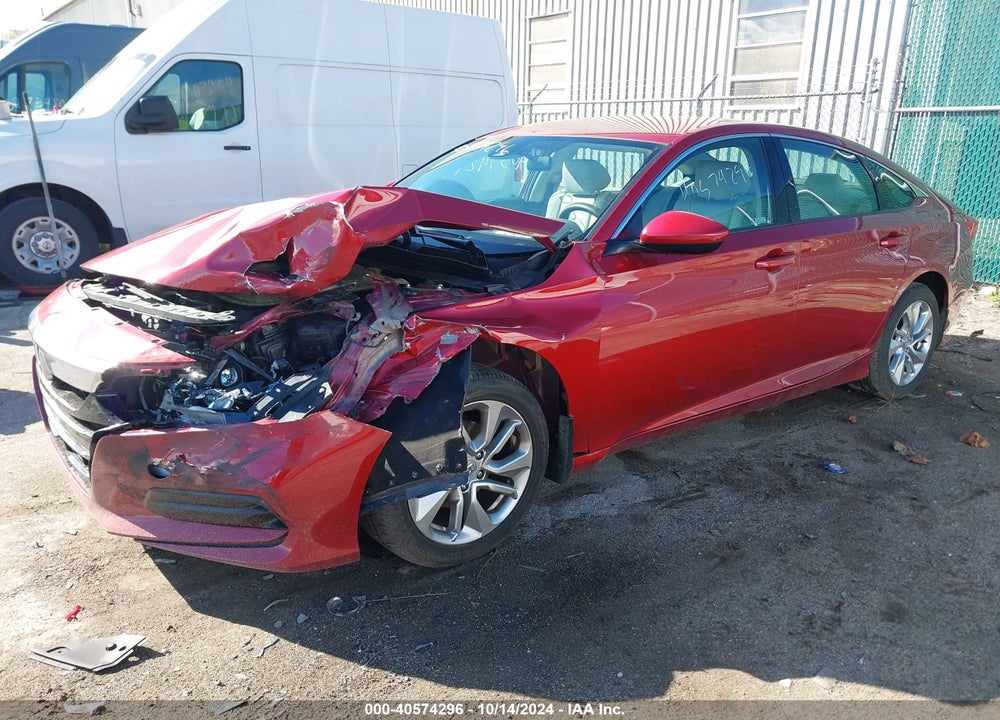 2019 HONDA ACCORD LX VIN: 1HGCV1F1XKA027452