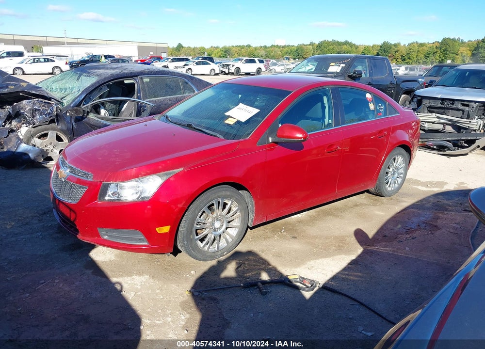 2012 CHEVROLET CRUZE ECO VIN: 1G1PJ5SC4C7288948