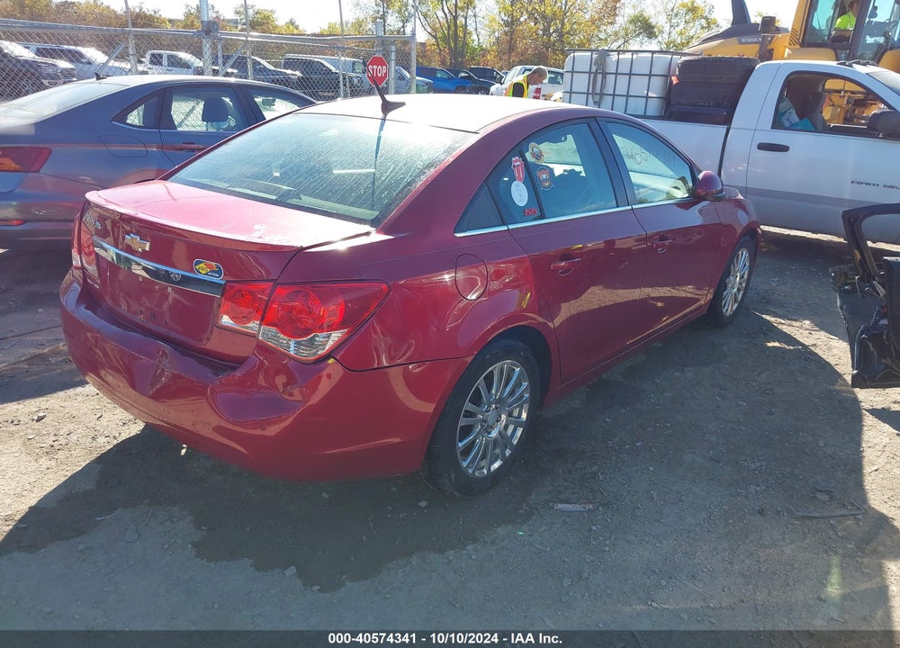 2012 CHEVROLET CRUZE ECO VIN: 1G1PJ5SC4C7288948