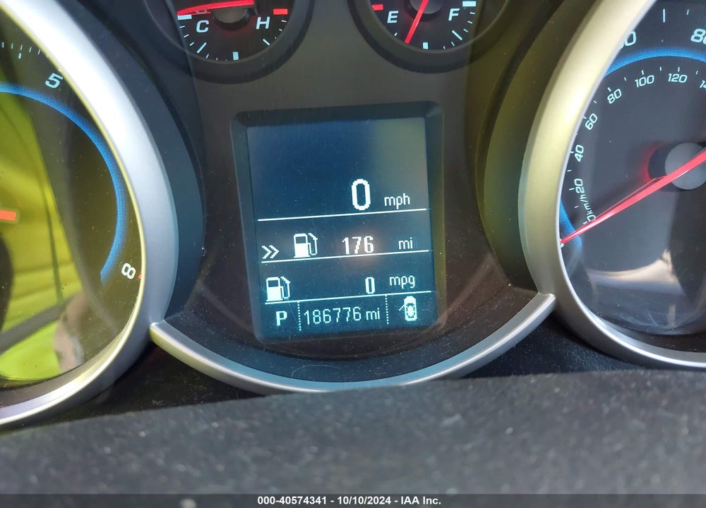 2012 CHEVROLET CRUZE ECO VIN: 1G1PJ5SC4C7288948