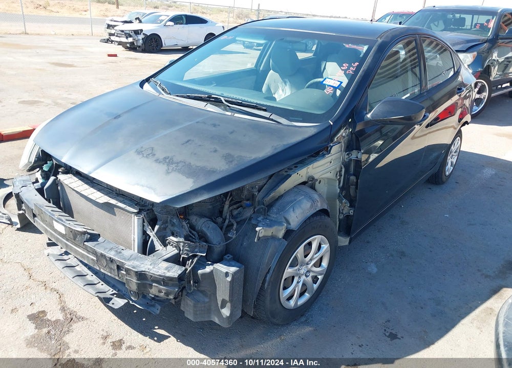 2013 HYUNDAI ACCENT GLS VIN: KMHCT4AEXDU411891