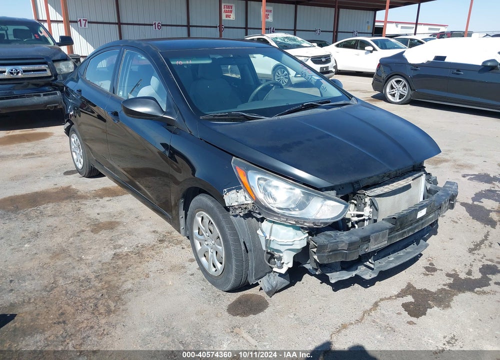 2013 HYUNDAI ACCENT GLS VIN: KMHCT4AEXDU411891