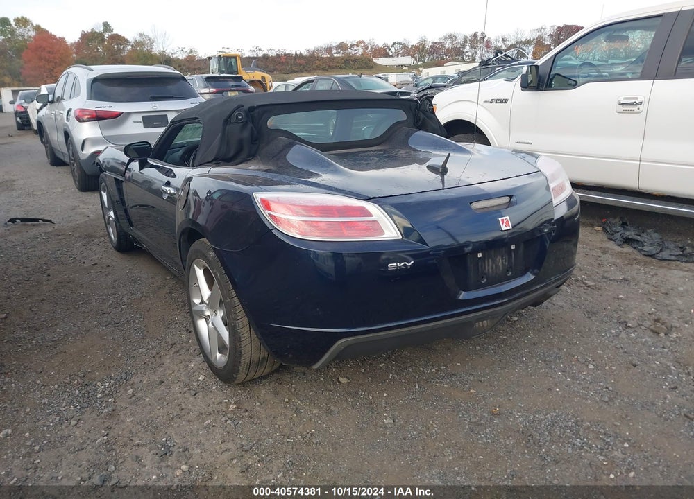 2008 SATURN SKY VIN: 1G8MB35B38Y100088