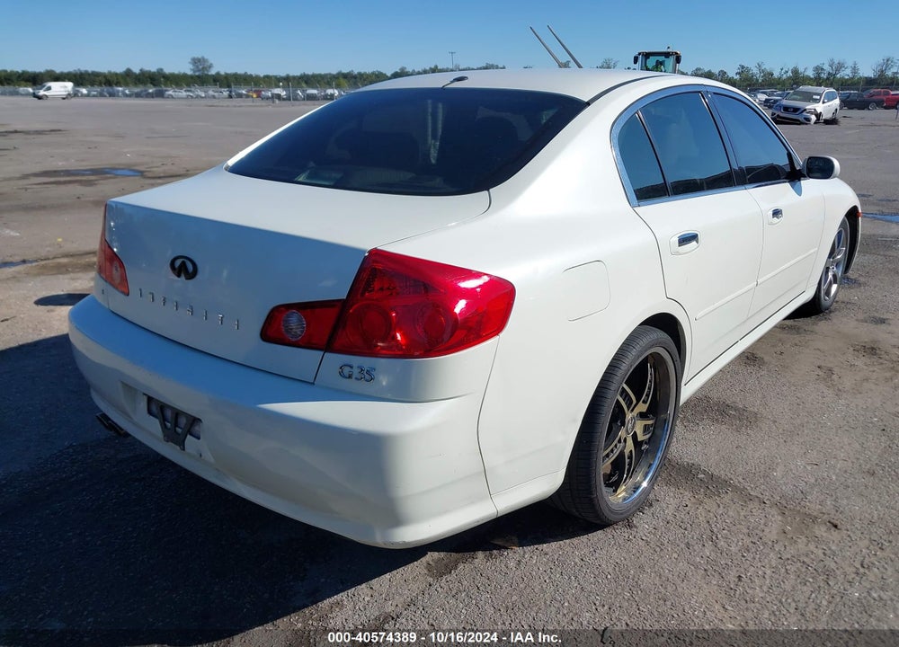 2005 INFINITI G35 VIN: JNKCV51E55M218195