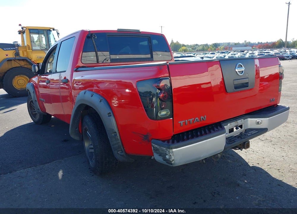 2007 NISSAN TITAN XE VIN: 1N6BA07A17N244741