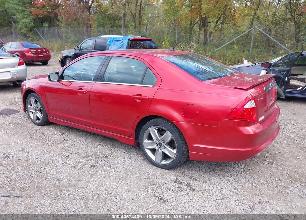 2011 FORD FUSION SPORT VIN: 3FAHP0KC6BR151729