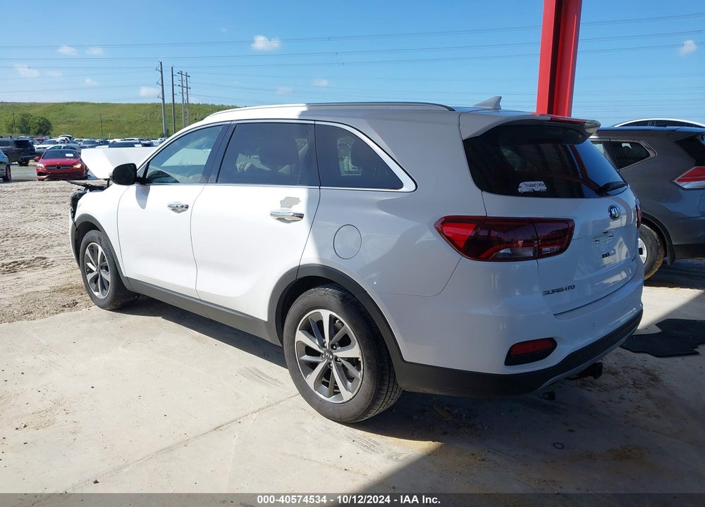 2019 KIA SORENTO 3.3L EX VIN: 5XYPH4A53KG523664