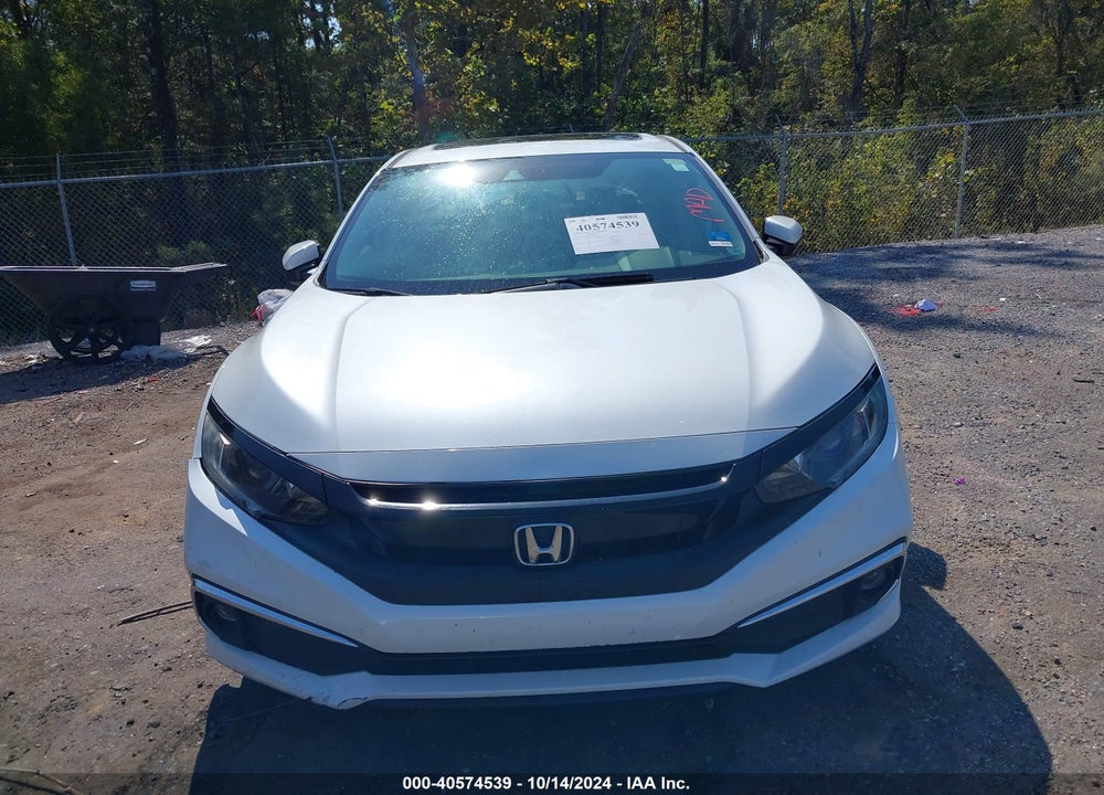 2020 HONDA CIVIC EX VIN: 19XFC1F31LE019452
