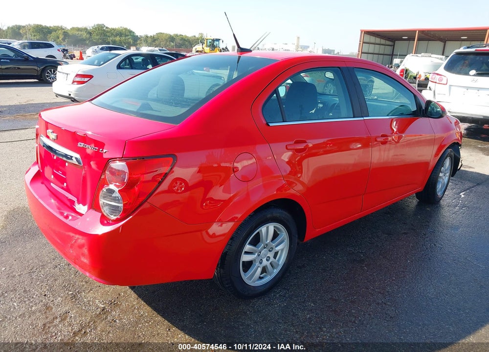 2014 CHEVROLET SONIC VIN: 1G1JC5SH1E4227637