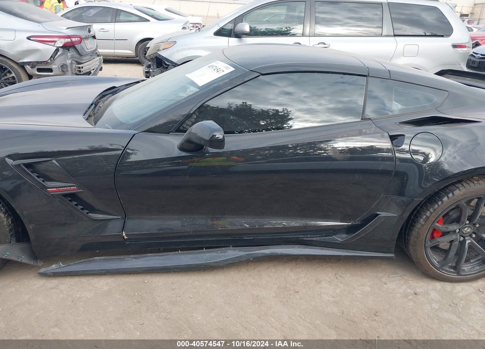 2018 CHEVROLET CORVETTE VIN: 1G1YY2D77J5106036