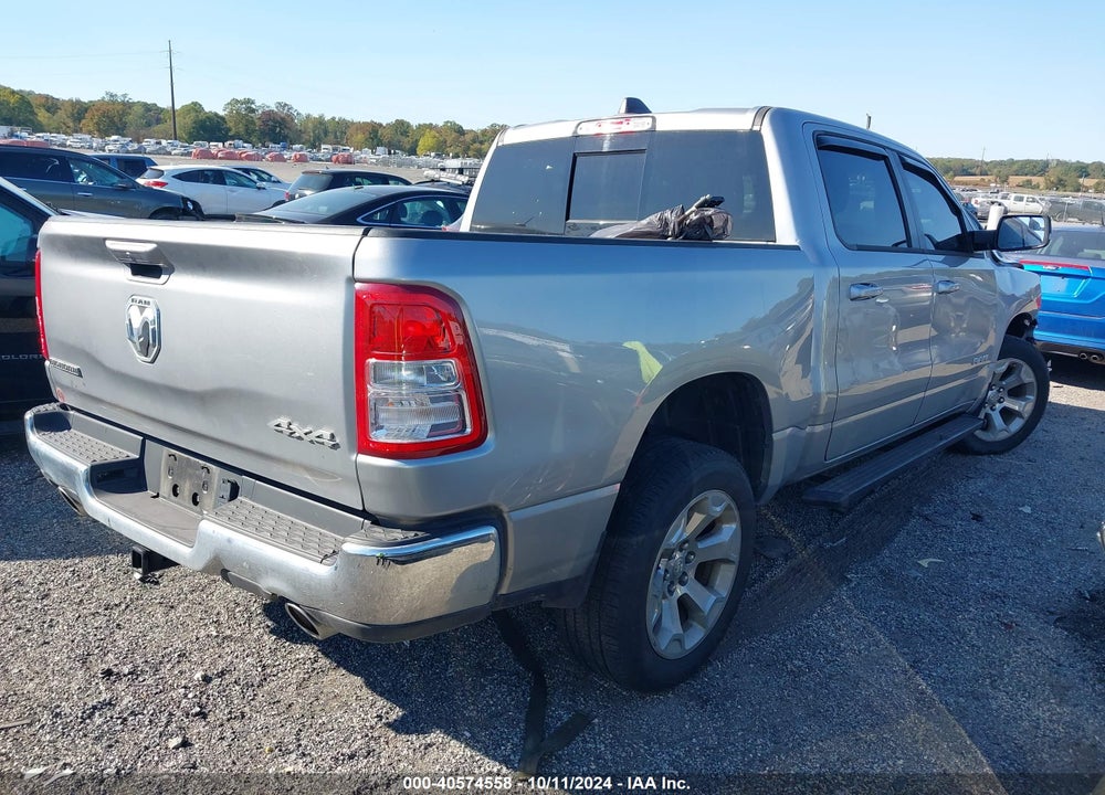 2022 RAM 1500 BIG HORN 4X4 5'7 BOX VIN: 1C6SRFFT0NN367551