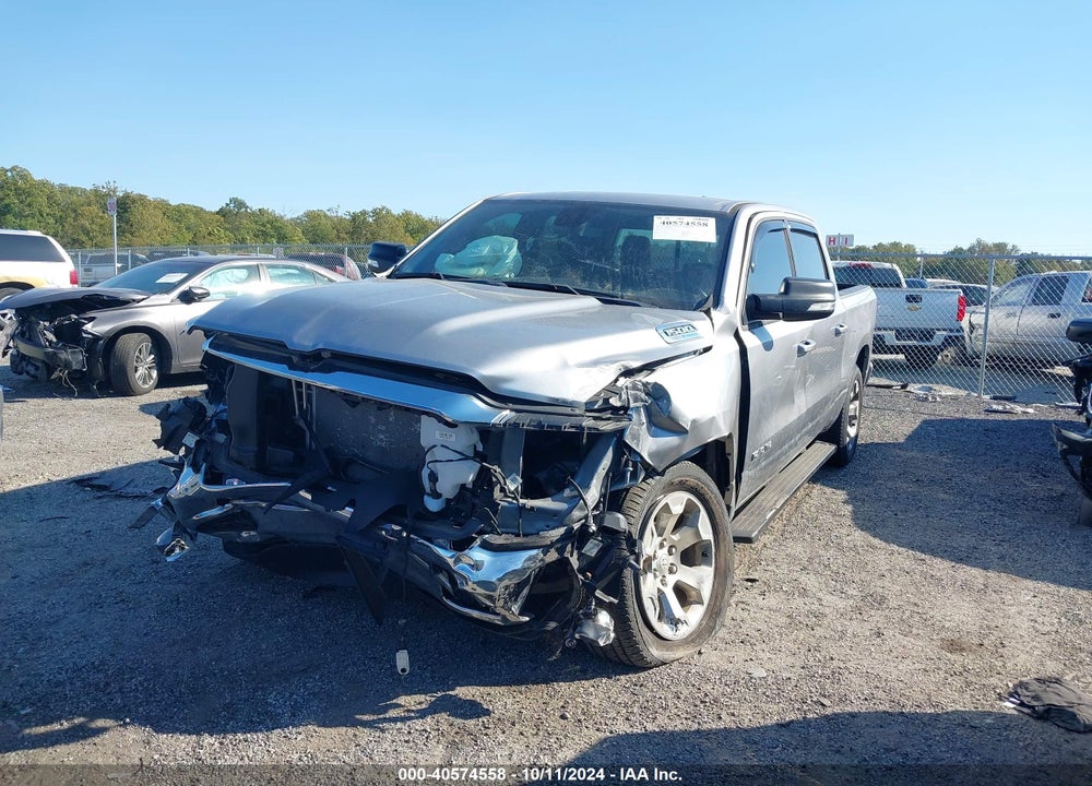 2022 RAM 1500 BIG HORN 4X4 5'7 BOX VIN: 1C6SRFFT0NN367551