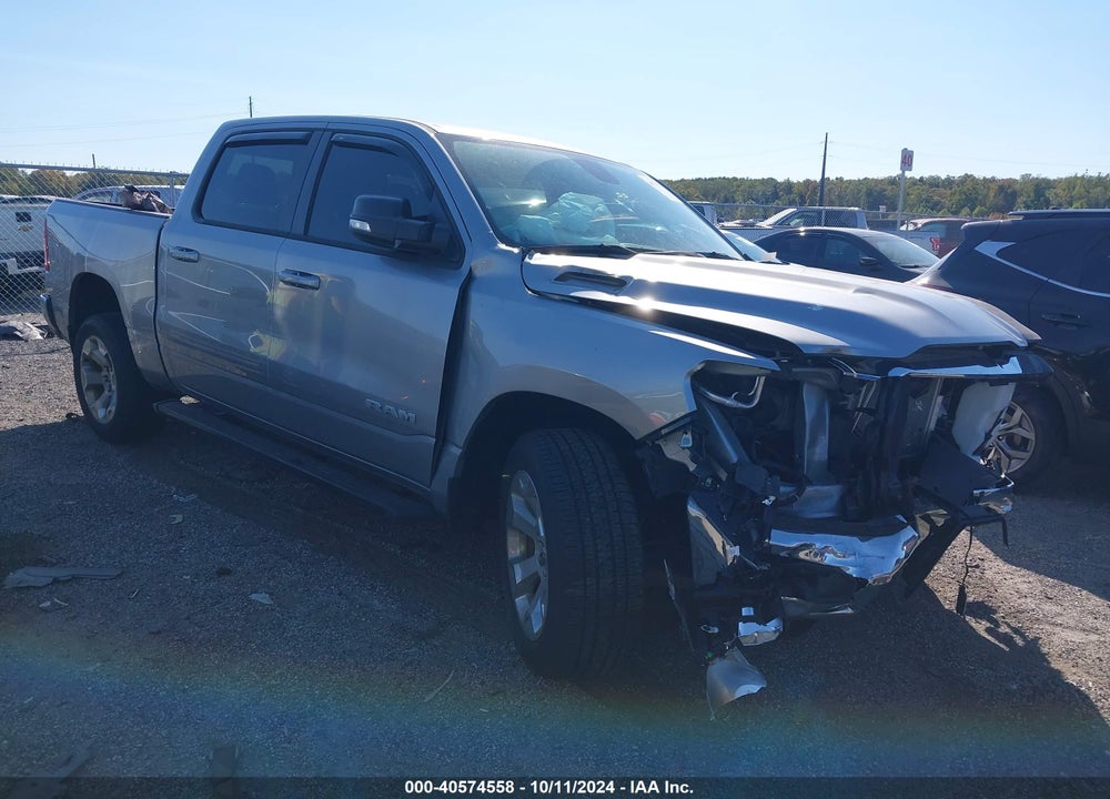 2022 RAM 1500 BIG HORN 4X4 5'7 BOX VIN: 1C6SRFFT0NN367551