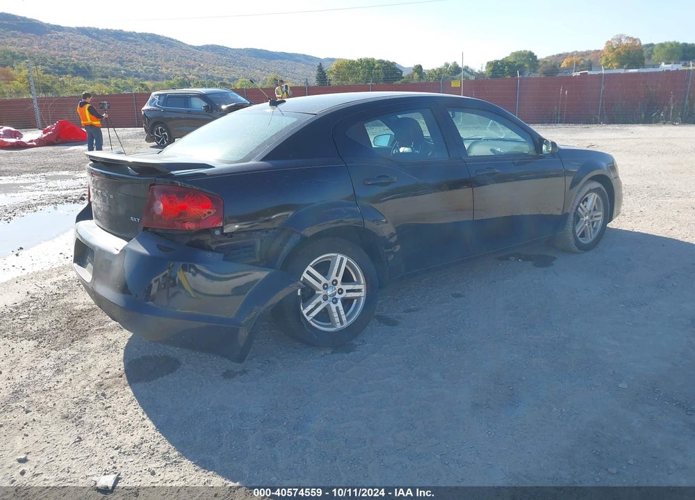 2012 DODGE AVENGER SXT VIN: 1C3CDZCB8CN198518