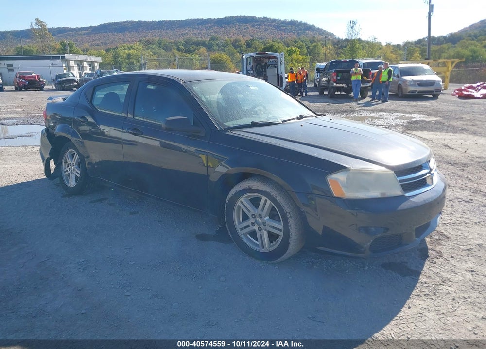 2012 DODGE AVENGER SXT VIN: 1C3CDZCB8CN198518