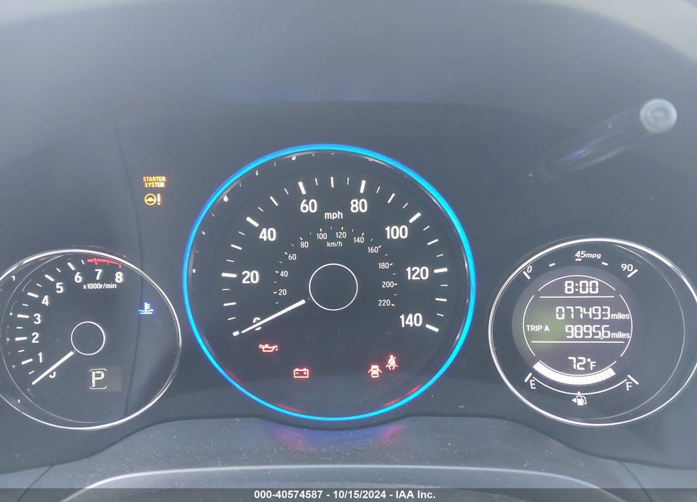 2017 HONDA HR-V EX-L VIN: 3CZRU5H75HM709083