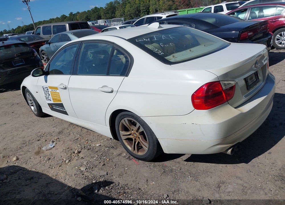2008 BMW 328I VIN: WBAVA37508NL50973