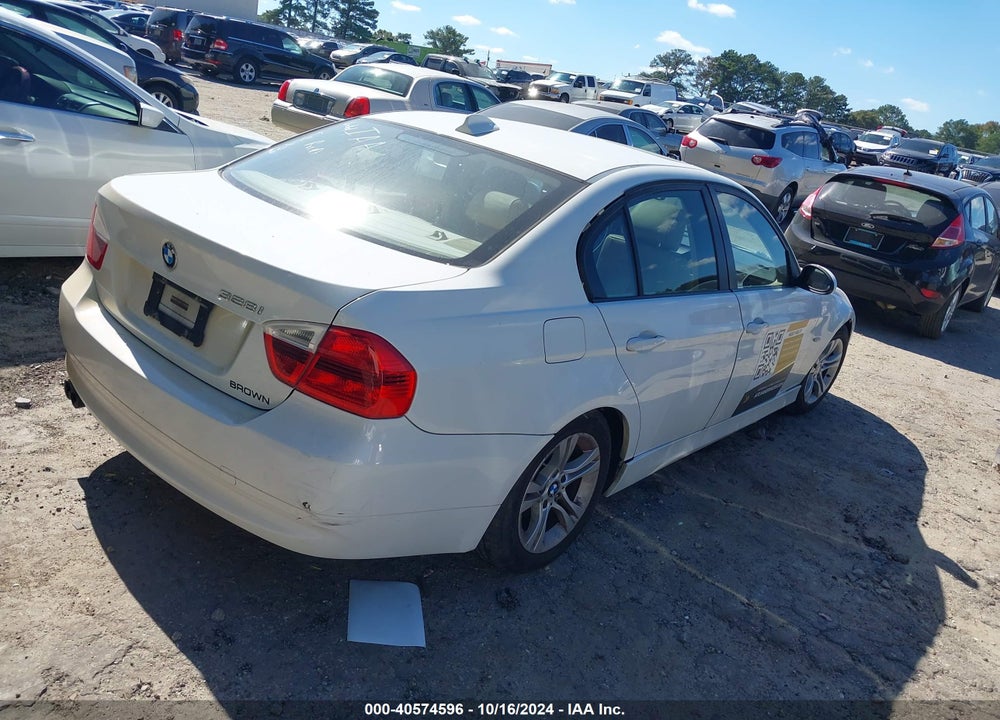 2008 BMW 328I VIN: WBAVA37508NL50973