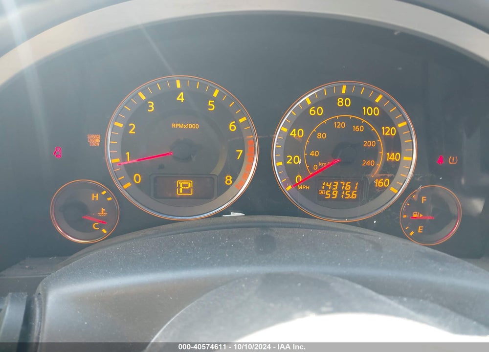 2008 INFINITI FX35 VIN: JNRAS08U38X100036