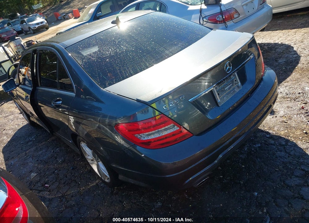 2014 MERCEDES-BENZ C 250 VIN: WDDGF4HB2EA955402