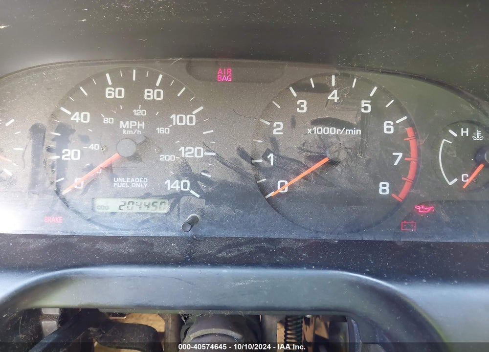 2000 NISSAN ALTIMA GLE/GXE/SE/XE VIN: 1N4DL01D3YC210487