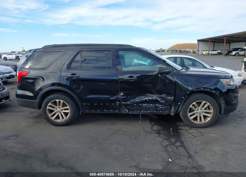 2017 FORD EXPLORER VIN: 1FM5K7BH9HGA88573