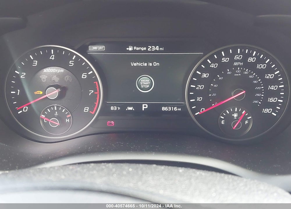 2019 KIA STINGER GT1 VIN: KNAE45LC2K6059044