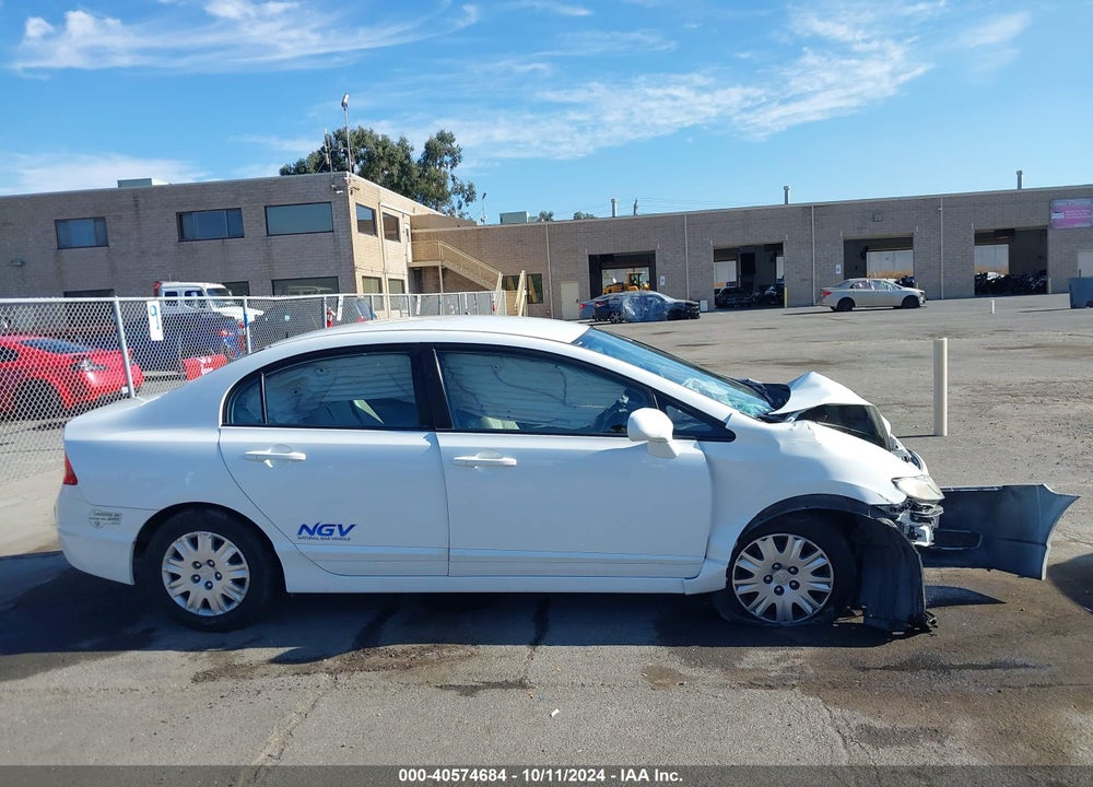 2011 HONDA CIVIC GX VIN: 19XFA4F51BE000858