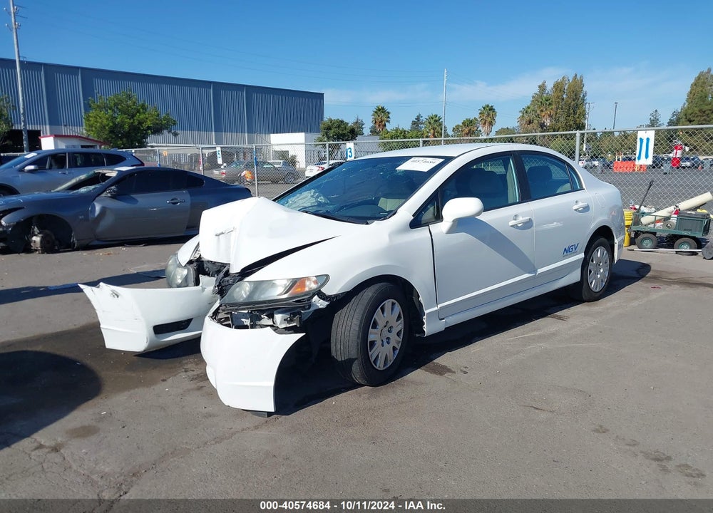 2011 HONDA CIVIC GX VIN: 19XFA4F51BE000858