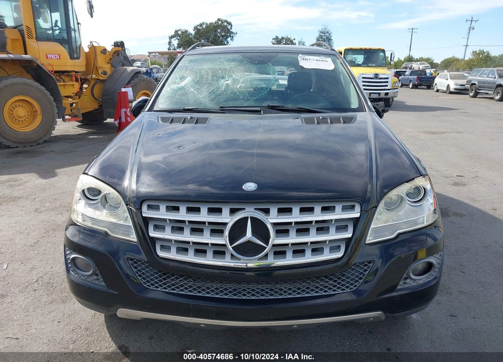 2009 MERCEDES-BENZ ML 350 4MATIC VIN: 4JGBB86EX9A498845